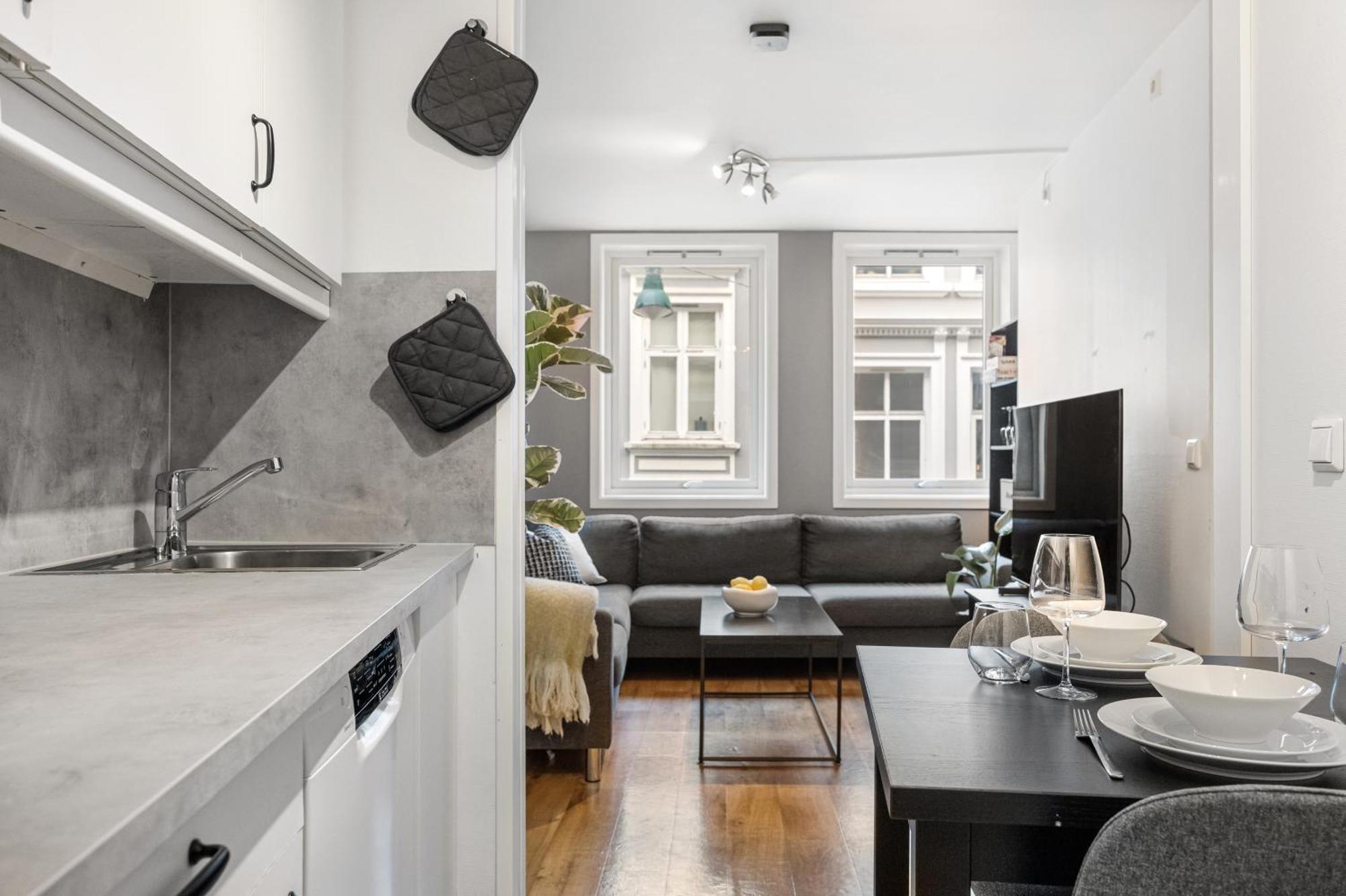 شقة Family Friendly 3Br - Quiet Area - Behind Bryggen برغن المظهر الخارجي الصورة